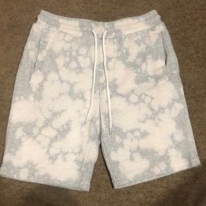 Forever 21 mens black and grey sweatshorts